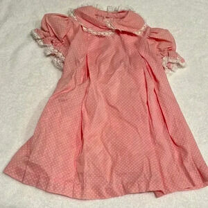VINTAGE: handmade baby girl dress.